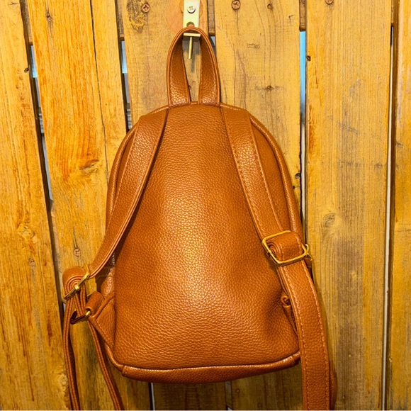 Steve Madden Brown Mini Backpaco - Picture 5 of 6
